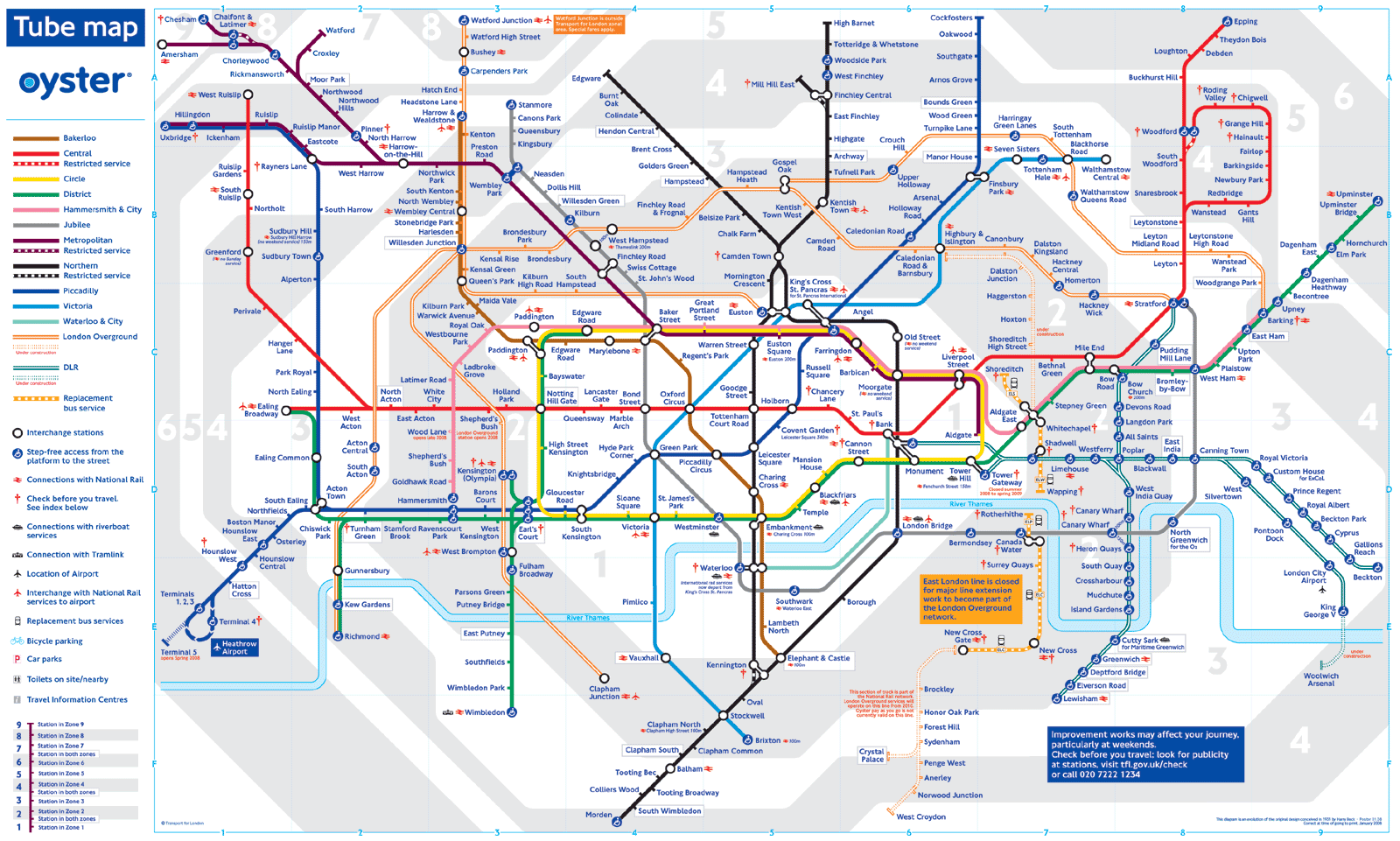 The London tube map - 15 meanings